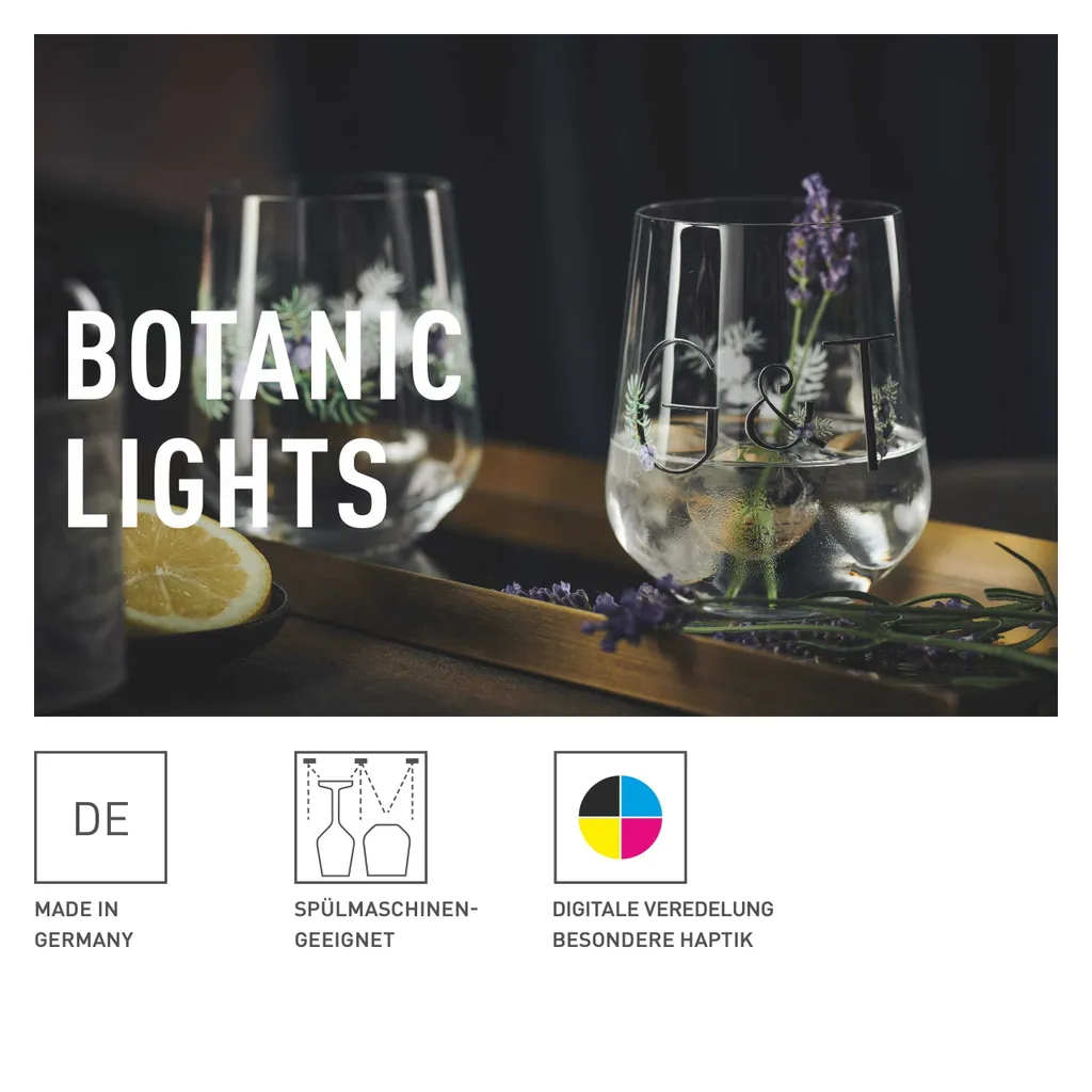Idee Regalo: Set 2 Bicchieri Gin Ritzenhoff Botanic Lights 3891001 - 8