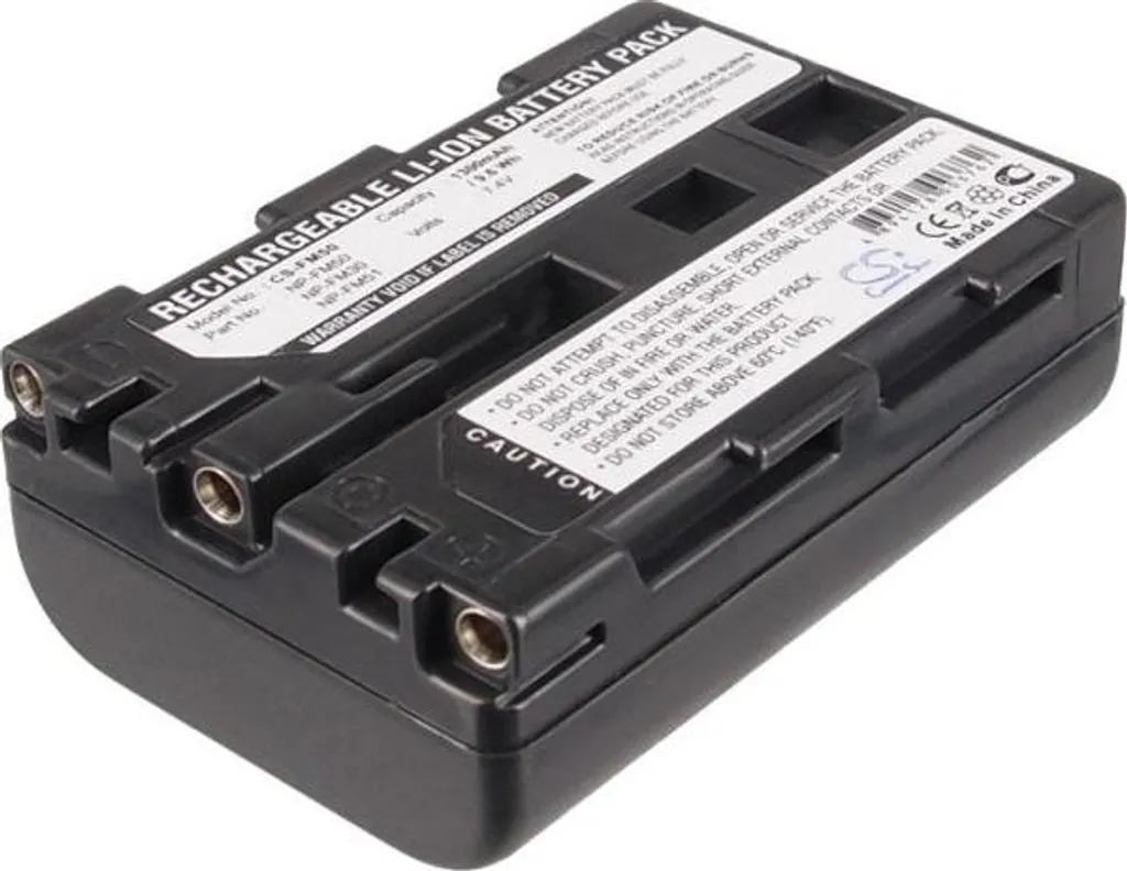 Batterie NP-FM50 Longue Durée pour Sony Mavica et Caméscope Handycam