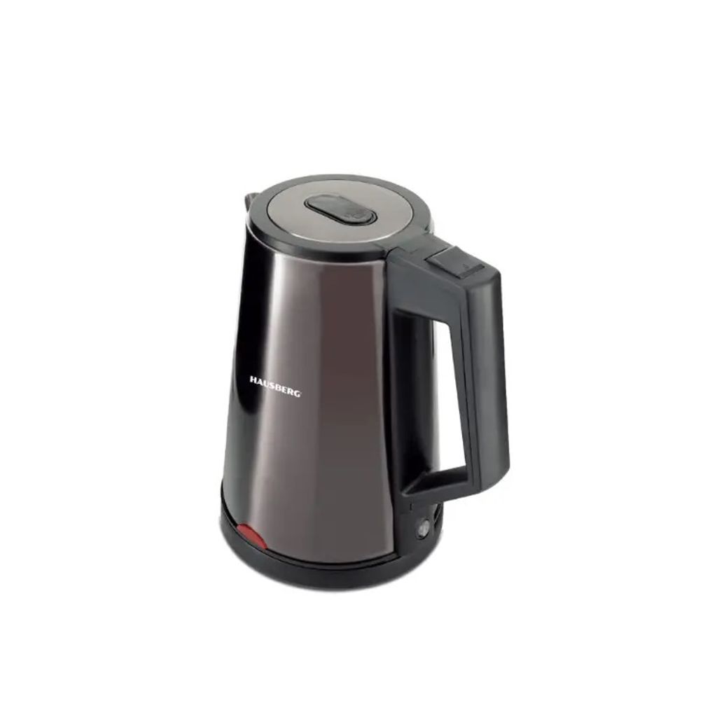 Hausberg 2 Liter Wasserkocher Teemaschine Edestahl 1800 W