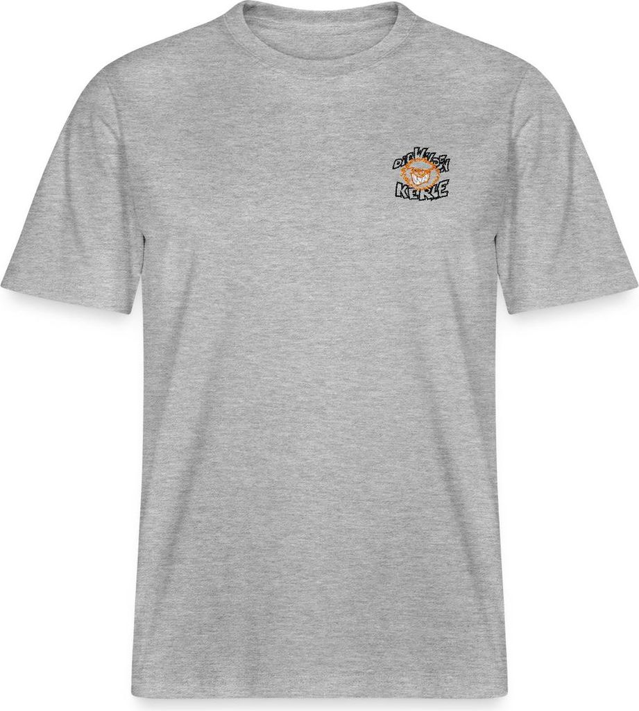 Spreadshirt Die Wilden Kerle Logo Stick Relaxed Fit Uni T-Shirt, XL, Grau meliert