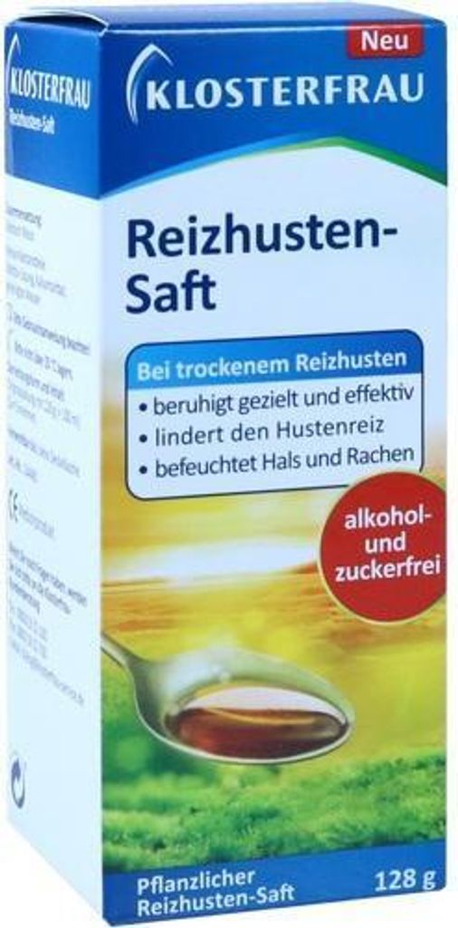 Klosterfrau Šťava proti dráždivému kašľu (128 g) Obrázok produktu 