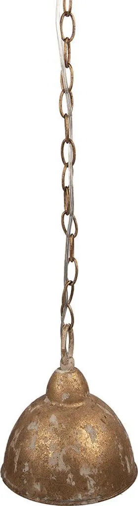 Petite Suspension Dorée en Métal 20 cm - Solution Éclairage Petit Espace - 2