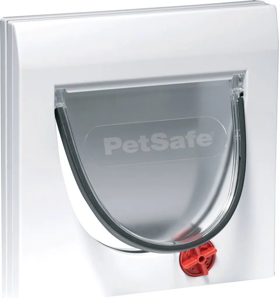 Chatière pour Porte Fine Staywell 919 Blanche Liberté Totale du Chat