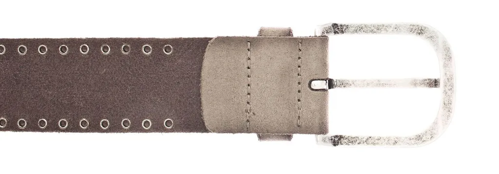Cintura Vanzetti Pelle 40mm W105 Taupe Marrone | Vera Pelle Tedesca - 5