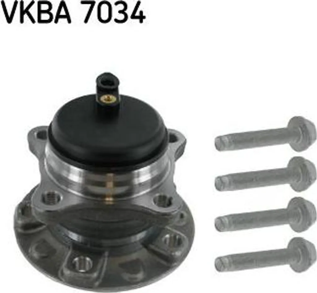Kit roulement de roue arrière pour Peugeot 308 et C5 - SKF VKBA 7034