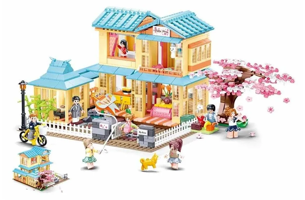 Kit Construction Maison au Sakura M38-B1017 : Occupez vos Enfants ! - 4