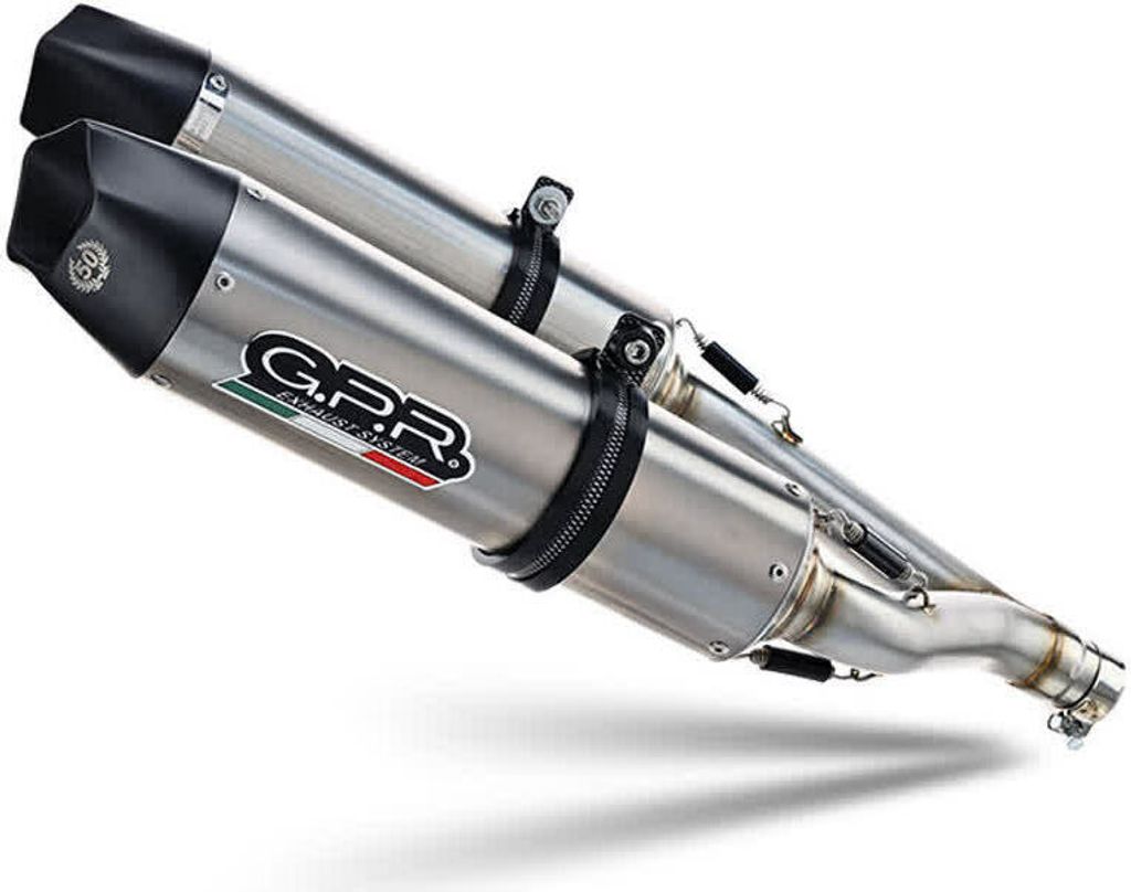 GPR GPE Jubiläums-Rennschalldämpfer aus Titan für Aprilia Shiver 900