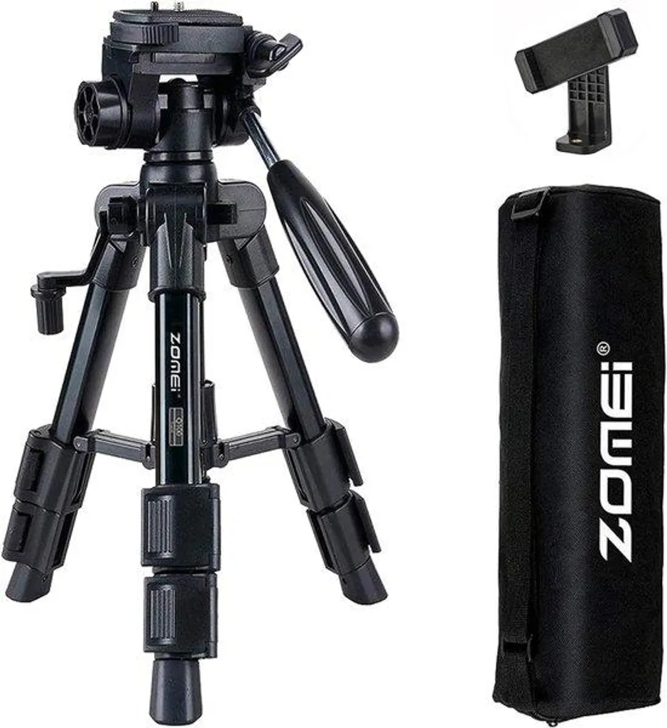 Mini trépied télescopique en aluminium pour appareil photo et vlog