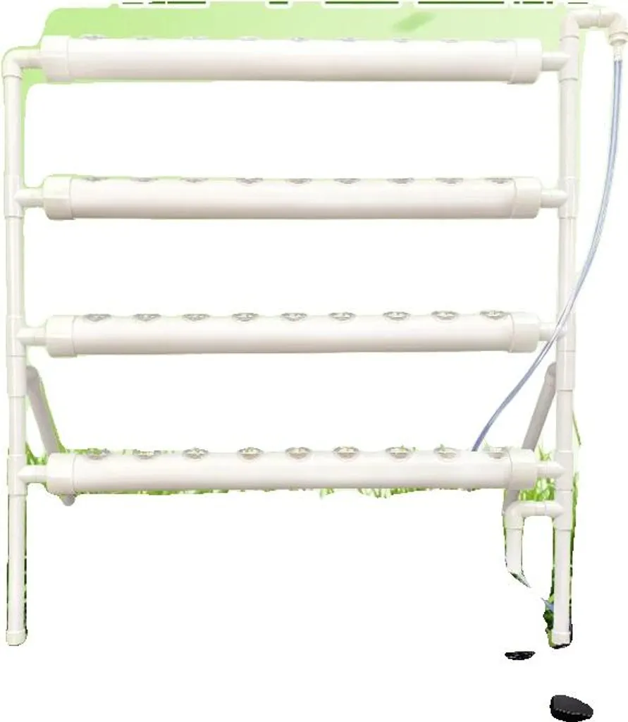 Kit hydroponie 36 sites en PVC alimentaire avec pompe à eau et accessoires