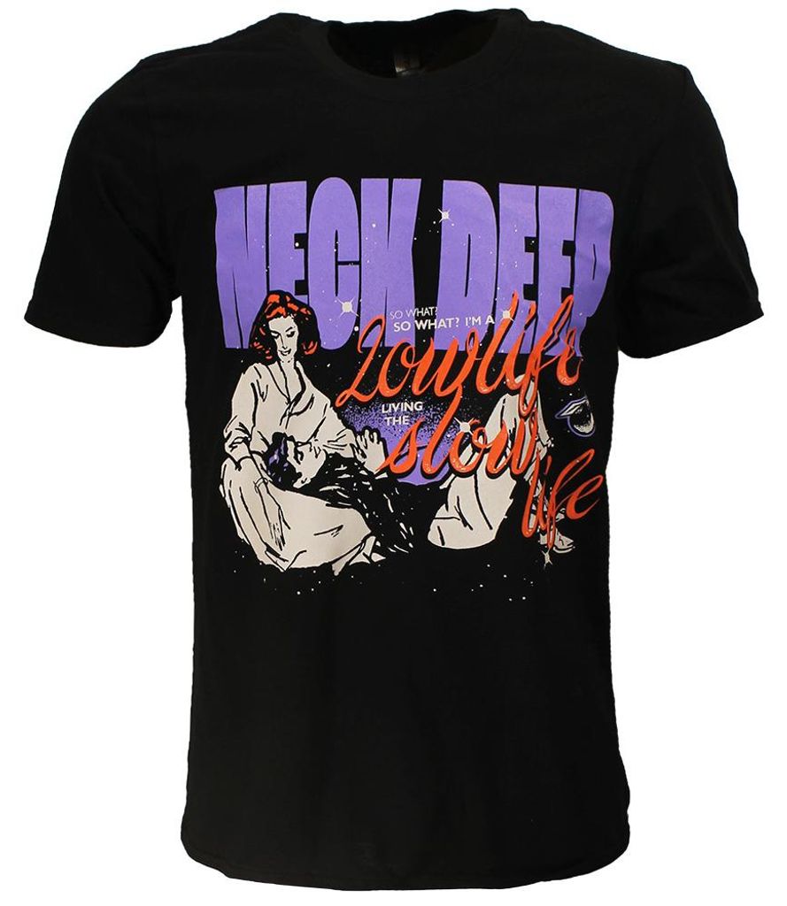 Lowlife Couple T-Shirt mit tiefem Ausschnitt – offizielles Merchandise - XL