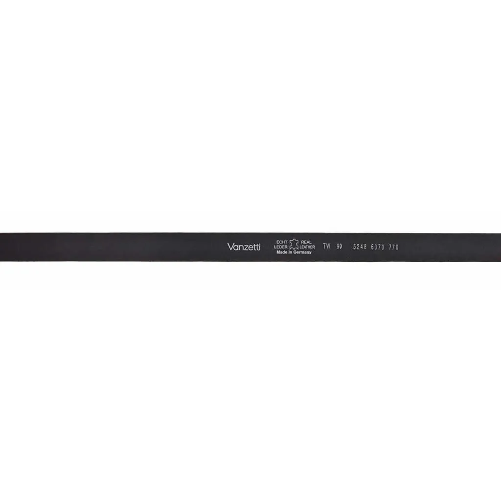 Vanzetti Belt Classics 35mm Grigio Acciaio W105 - Must-Have Pelle - 9