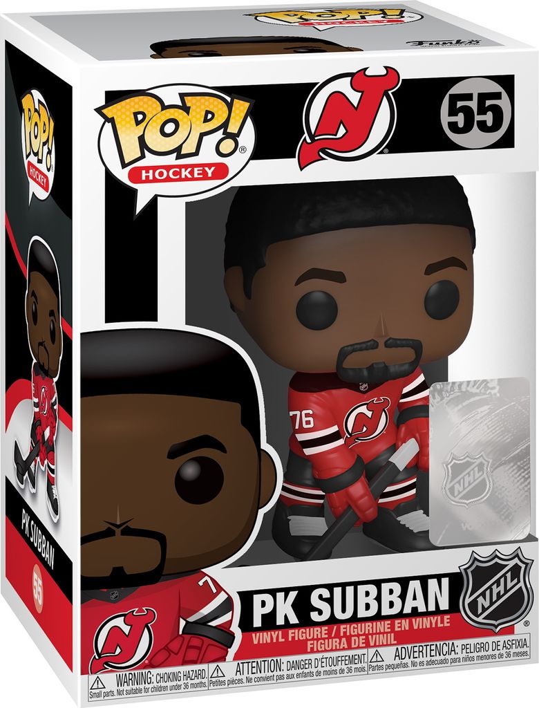 NHL New Jersey Devils - PK Subban 55 - Funko Pop! - Vinyl Produktbild 