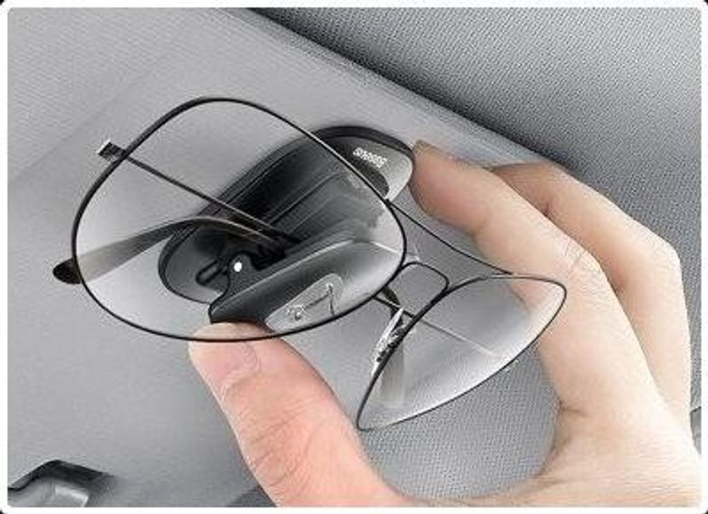 Baseus Platinum Clip pour lunettes de voiture Noir Image du produit 