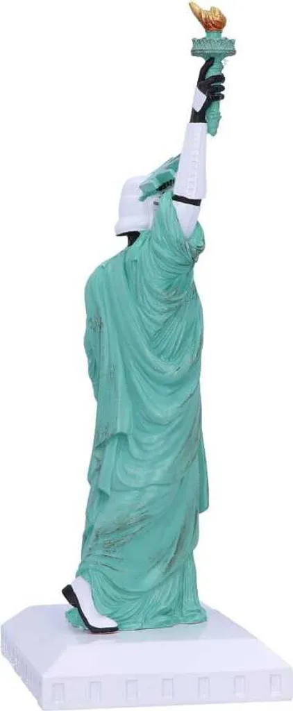 Figurine Stormtrooper Design Statue Liberté 23 cm en Résine de Qualité