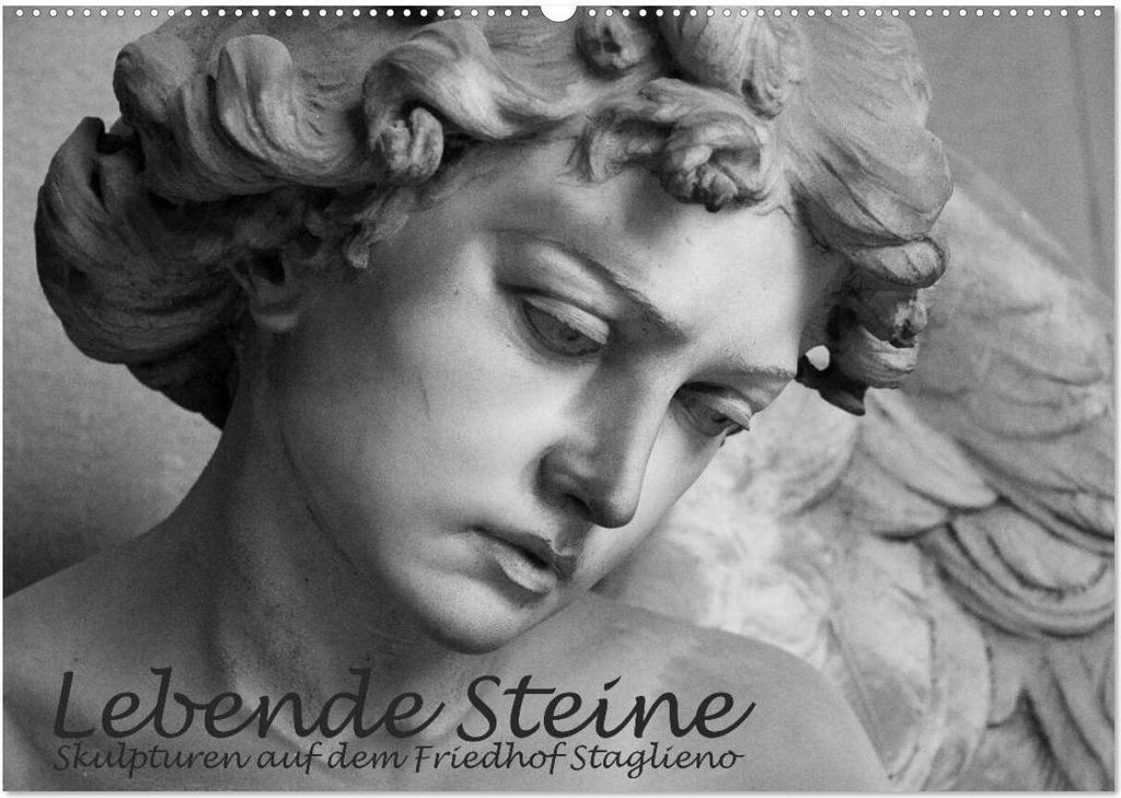 Lebende Steine - Skulpturen auf dem Friedhof Staglieno (Wandkalender 2026 DIN A2 quer), CALVENDO Monatskalender