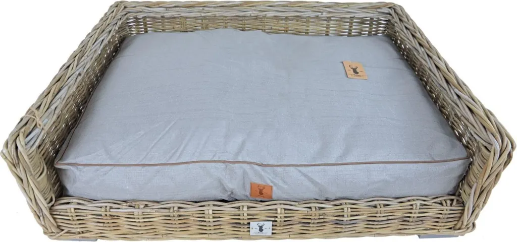 Lit pour chien Boony Est 1941 Hochland gris - Grand coussin déhoussable
