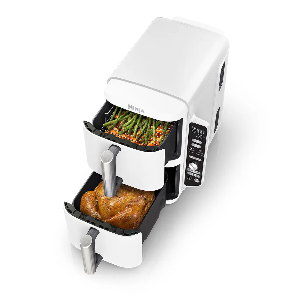 Ninja SL400EU Friteuse à air chaud Double Stack XL 9,5L Blanche - 3