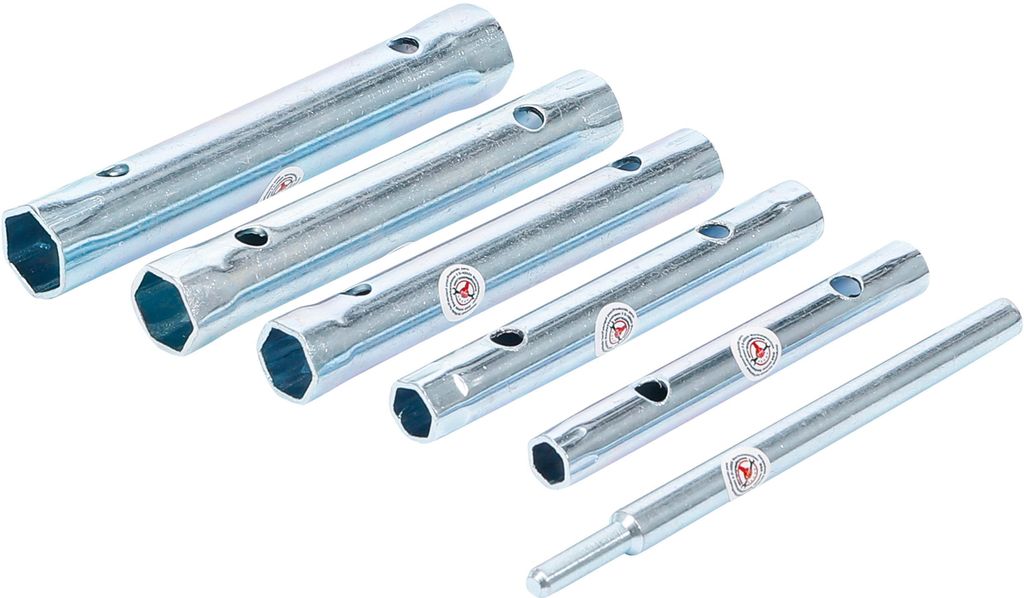 KRAFTMANN 85814 Rohrschlüsselsatz, 8 - 17 mm, 6-tlg. Produktbild 