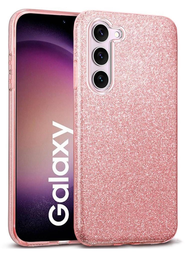Handige hoesje voor de Samsung Galaxy S23, glanzende cover, Productafbeelding 