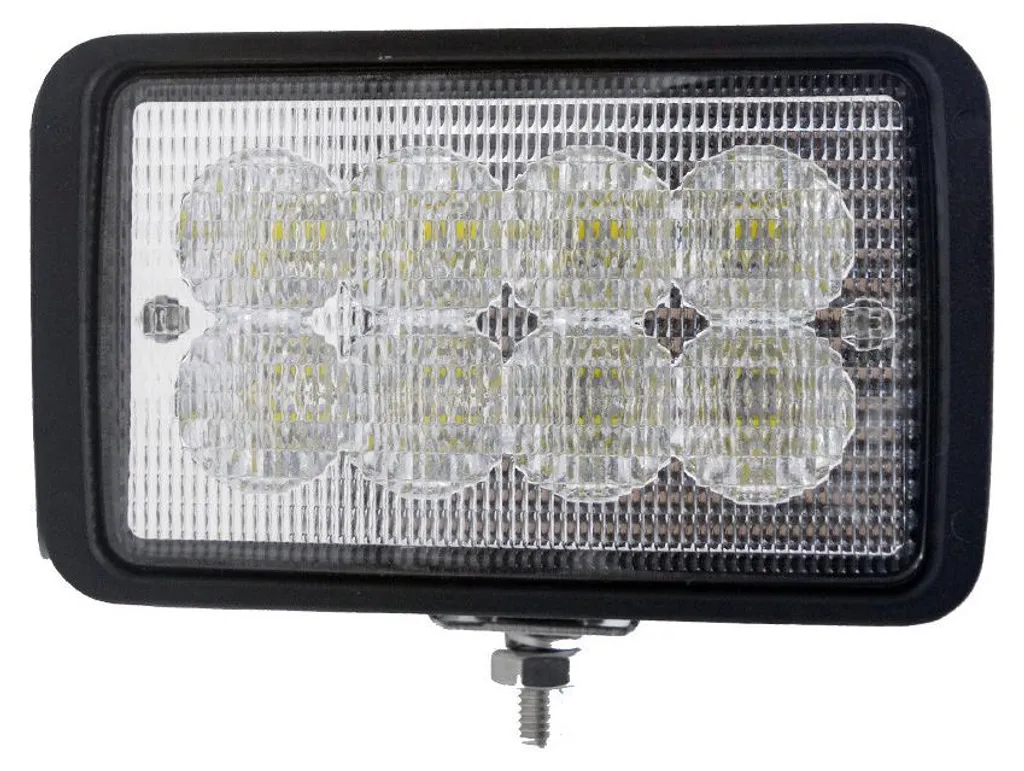 Phare LED 40W ultra puissant 3200 lm pour moissonneuse et tracteur