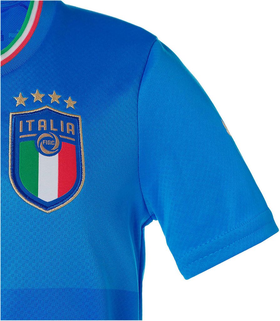 Puma Italien Heimtrikot 2022 2023 Kinder blau Gr 140