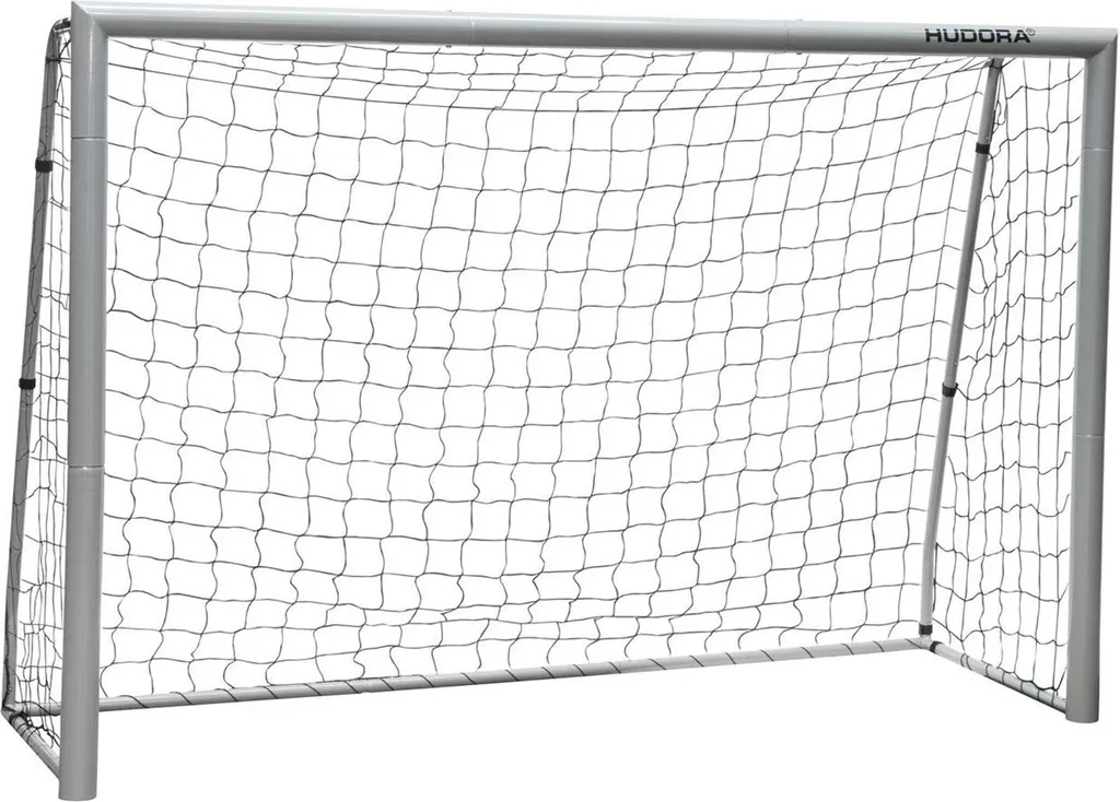 But de football HUDORA Expert 240 avec cadre robuste en acier galvanisé