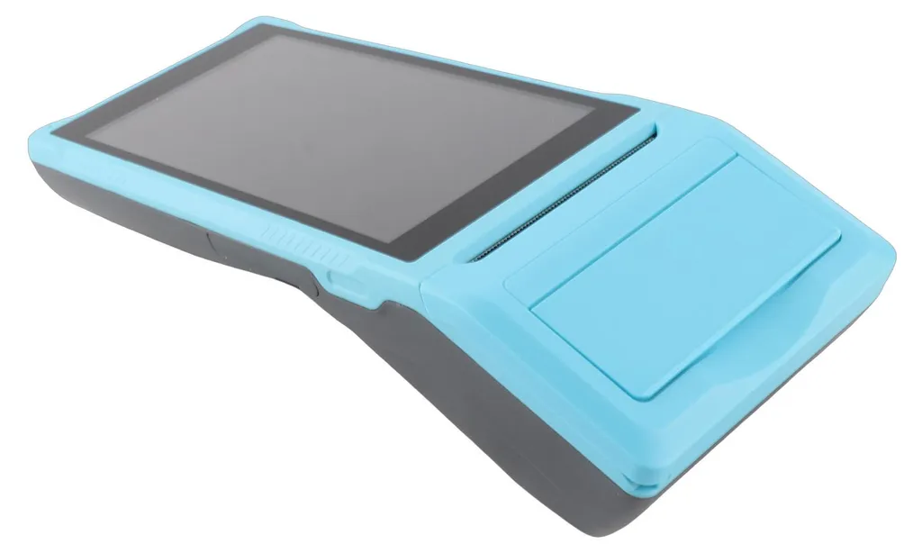 Imprimante Bluetooth Q2P 58mm pour Android et iOS, 2+16 Go, Bleue