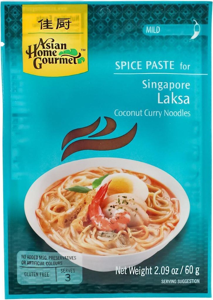 Asian Home Gourmet Pâte d'épices LAKSA 60g Image du produit 