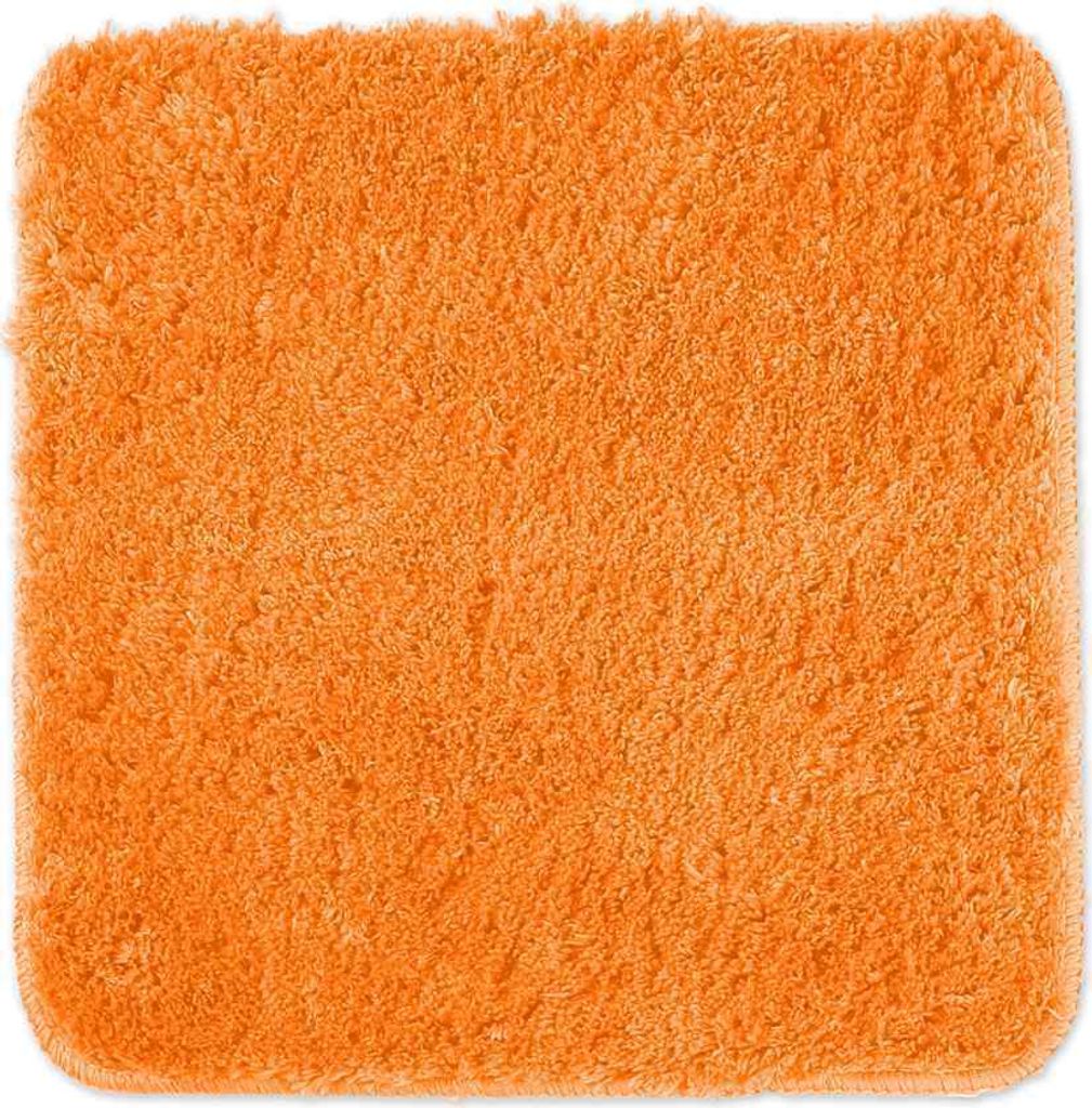 WohnDirect Badematte Florenz Orange 45 x 45 cm