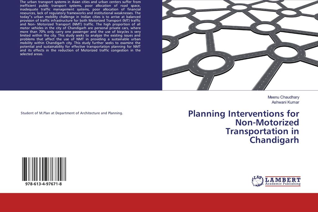 Planning Interventions for Non-Motorized Transportation in Chandigarh