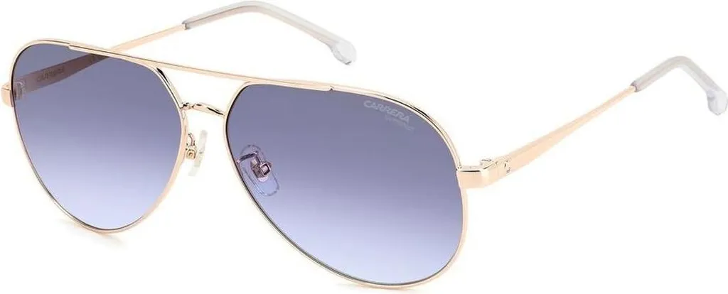 Carrera 3005/S Monture Dorée Verres Bleus : Confort et Style Féminin 63mm