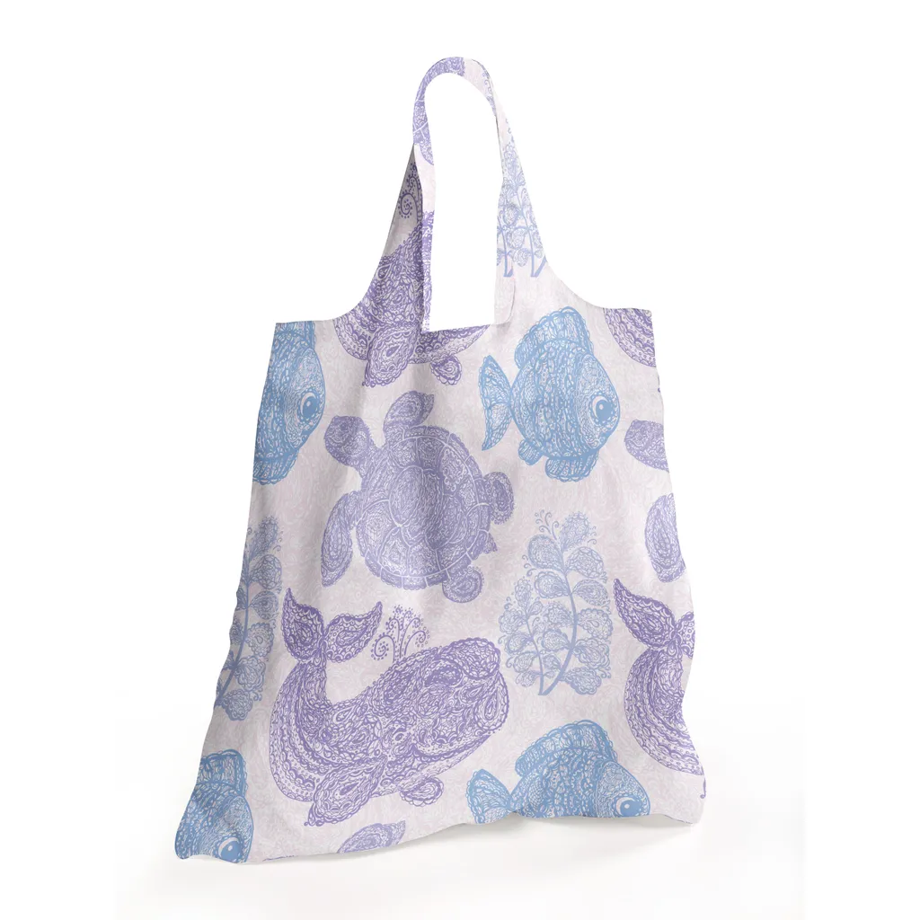 Borsa a Tracolla ABAKUHAUS Sea Life Paisley - Shopping con Stile Boho - 2