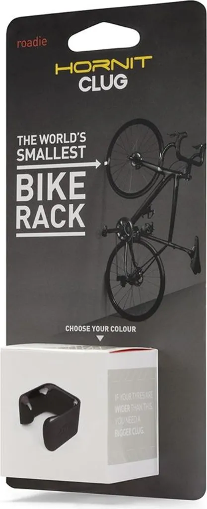 Solution Gain de Place Vélo avec le Support CLUG RBB2583 Noir Hornit