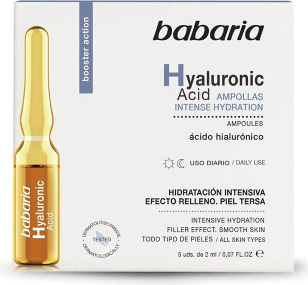 Babaria Ampullen Hyaluronsäure 5 Einheiten
