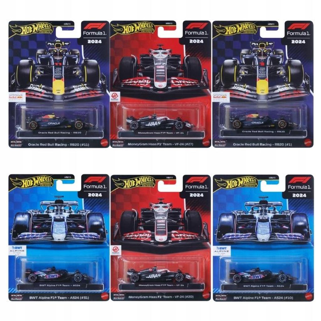 Hot Wheels HRV11, Závodné vozidlo, 14 rok / roky, Plast, Obrázok produktu 