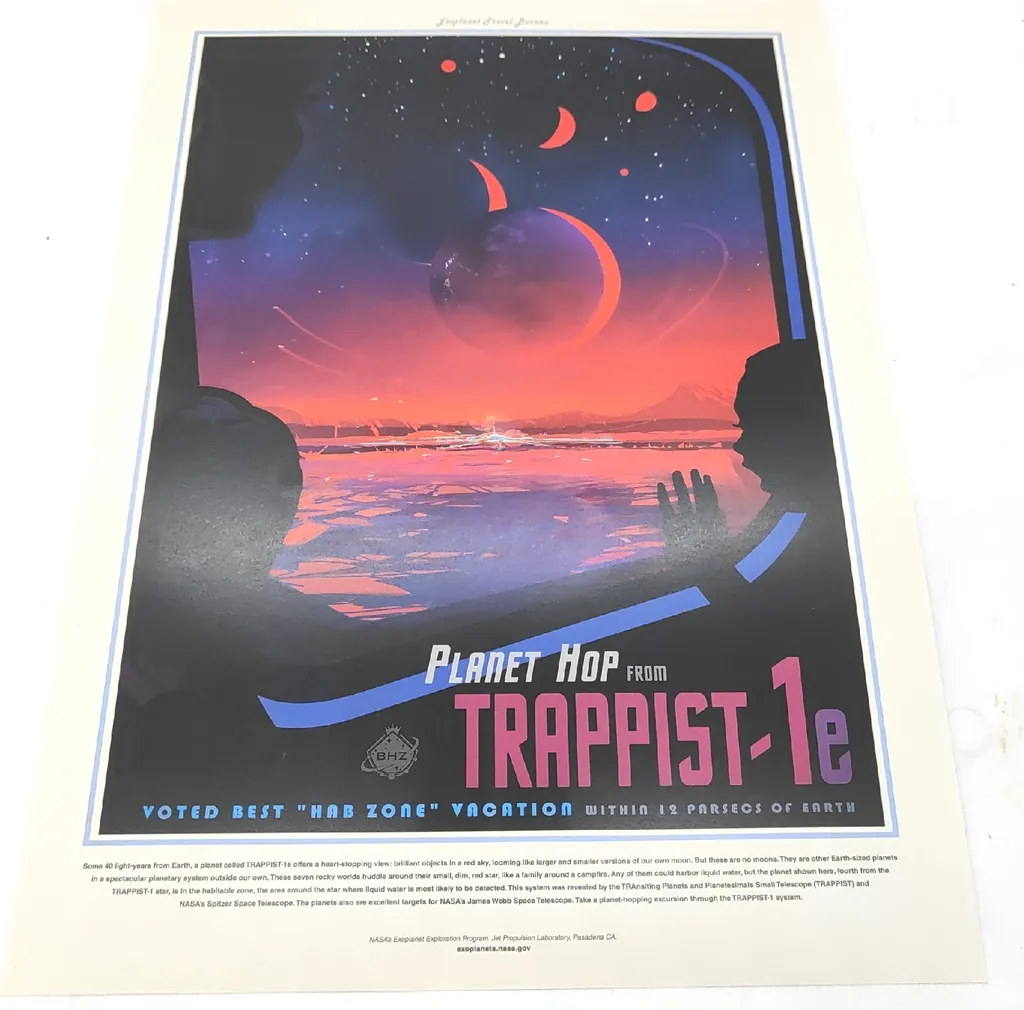 Doppelganger33 LTD NASA Poster Exploration Espace Pack x18 Impressions