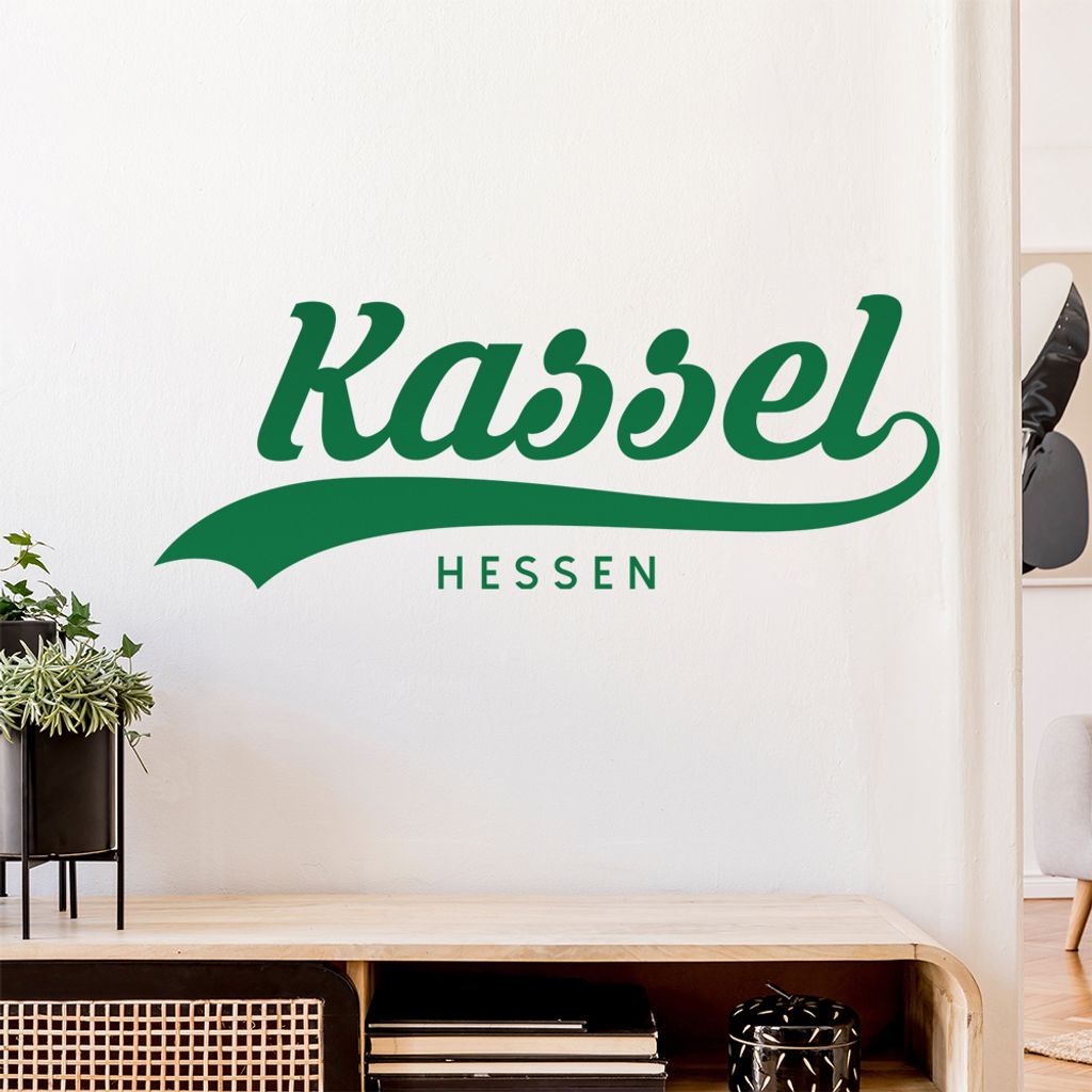 Kassel Hessen Wandtattoo Wandaufkleber Wall Sticker - Dekoration, Küche, Wohnzimmer, Schlafzimmer, Badezimmer