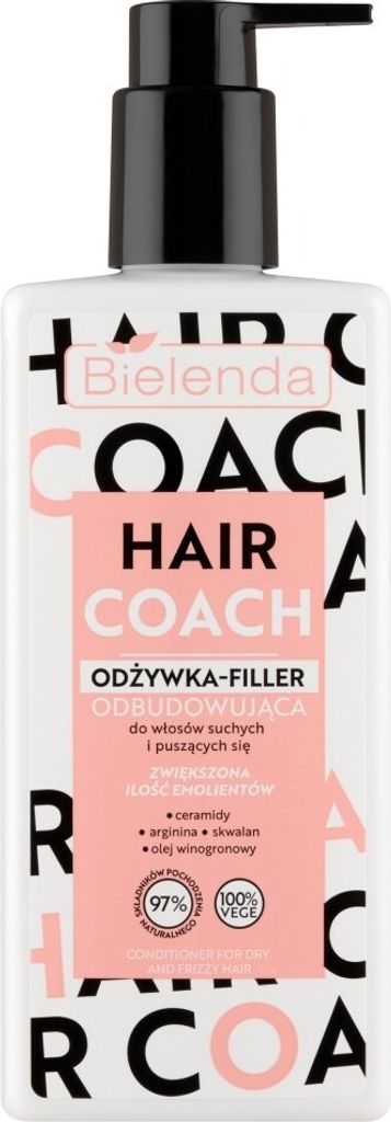 BIELENDA Hair Coach Restorative Conditioner-Filler für trockenes und krauses Haar 280ml