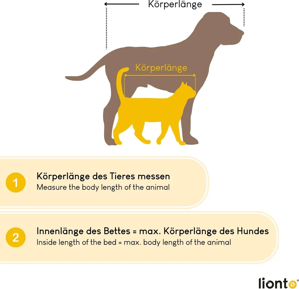 Divano per Cani Lionto 75x60 cm - Letto Sfoderabile e Antiscivolo Marrone - 8
