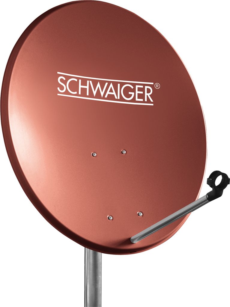 Schwaiger SPI550, 35,2 dBi, Rot, Aluminium, Kunststoff, Produktbild 