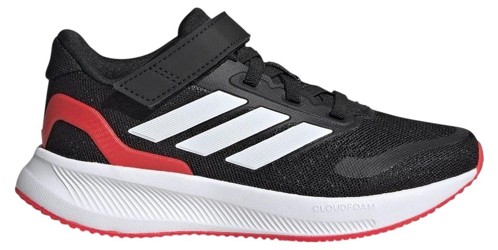 Adidas - 3 Streifen Sneaker für Kinder GT25239 (28 EU) (Schwarz/Rot)