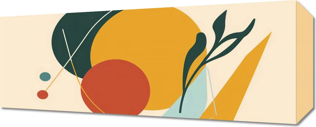 Image Nature Perspicacité 50x20 cm - Déco Murale pour Petits Espaces