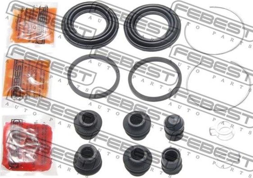 FEBEST 0175-ACV40R Reparatursatz, Bremssattel OE 0447933240 kompatibel mit Camry, RAV 4