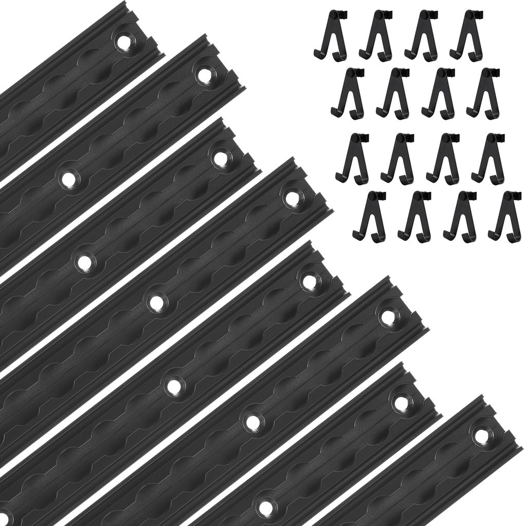 Hebitod Airlineschiene Zurrschiene vierkant Set 8 x1 Meter Set