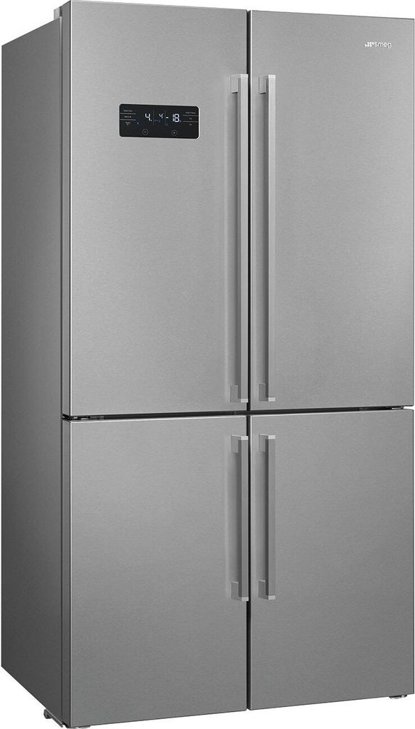 Smeg FQ60XDE Side-by-Side Kühlkombination Freistehend 572 l E Edelstahl