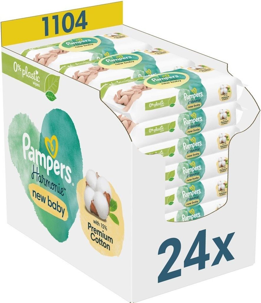 Pampers® Feuchttücher new baby Harmonie™, 1.104 St. Produktbild