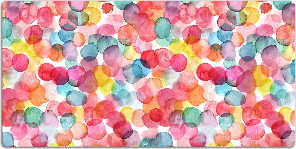 Schreibtischmatte Tischunterlage 100x50 cm Mauspad - Bunte Produktbild 