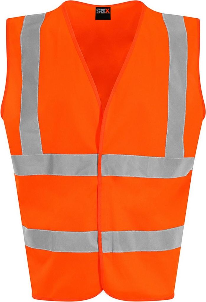 PRO RTX - "High Visibility" Weste für Herren/Damen Unisex PC4002 (XL) (Orange)