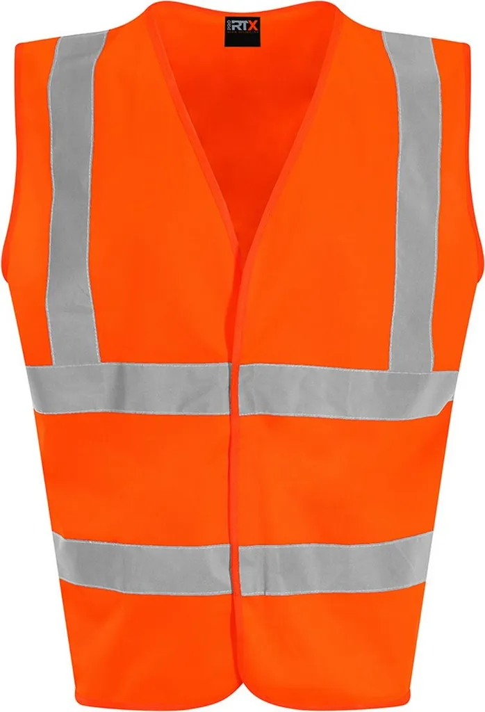 PRO RTX PC4002 Gilet Alta Visibilità L - Arancione Sicurezza Certificata