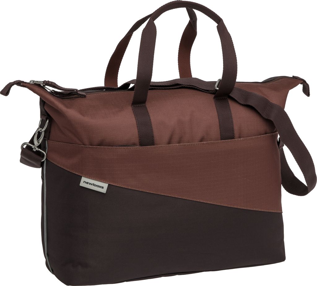 new looxs Fahrrad-Businesstasche Oslo Tendo ,Burgundy/Rust